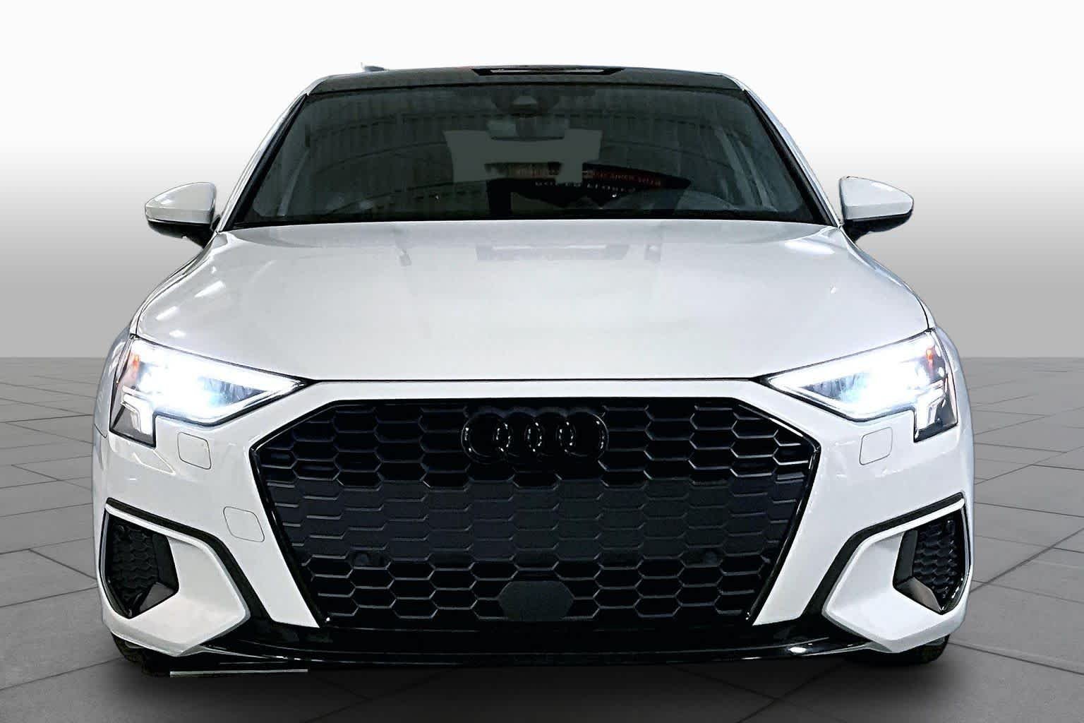Used 2023 Glacier White Metallic Audi Premium Plus image 4