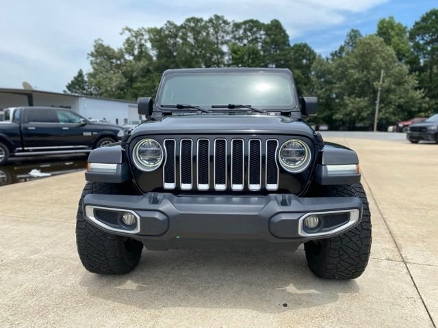 Used 2020 Black Jeep Unlimited Sahara image 3