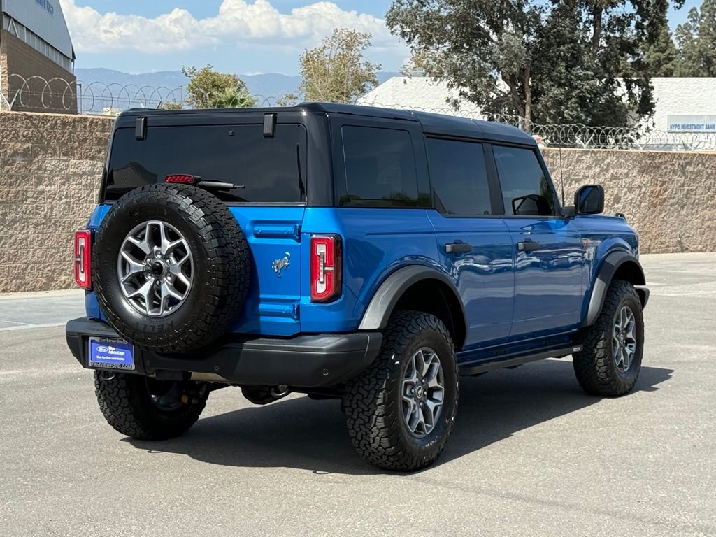Certified Used 2025 Blue Metallic Ford Badlands image 4