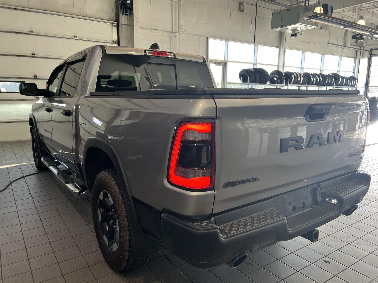 Used 2022 Billet Silver Metallic Clearcoat Ram Rebel image 6