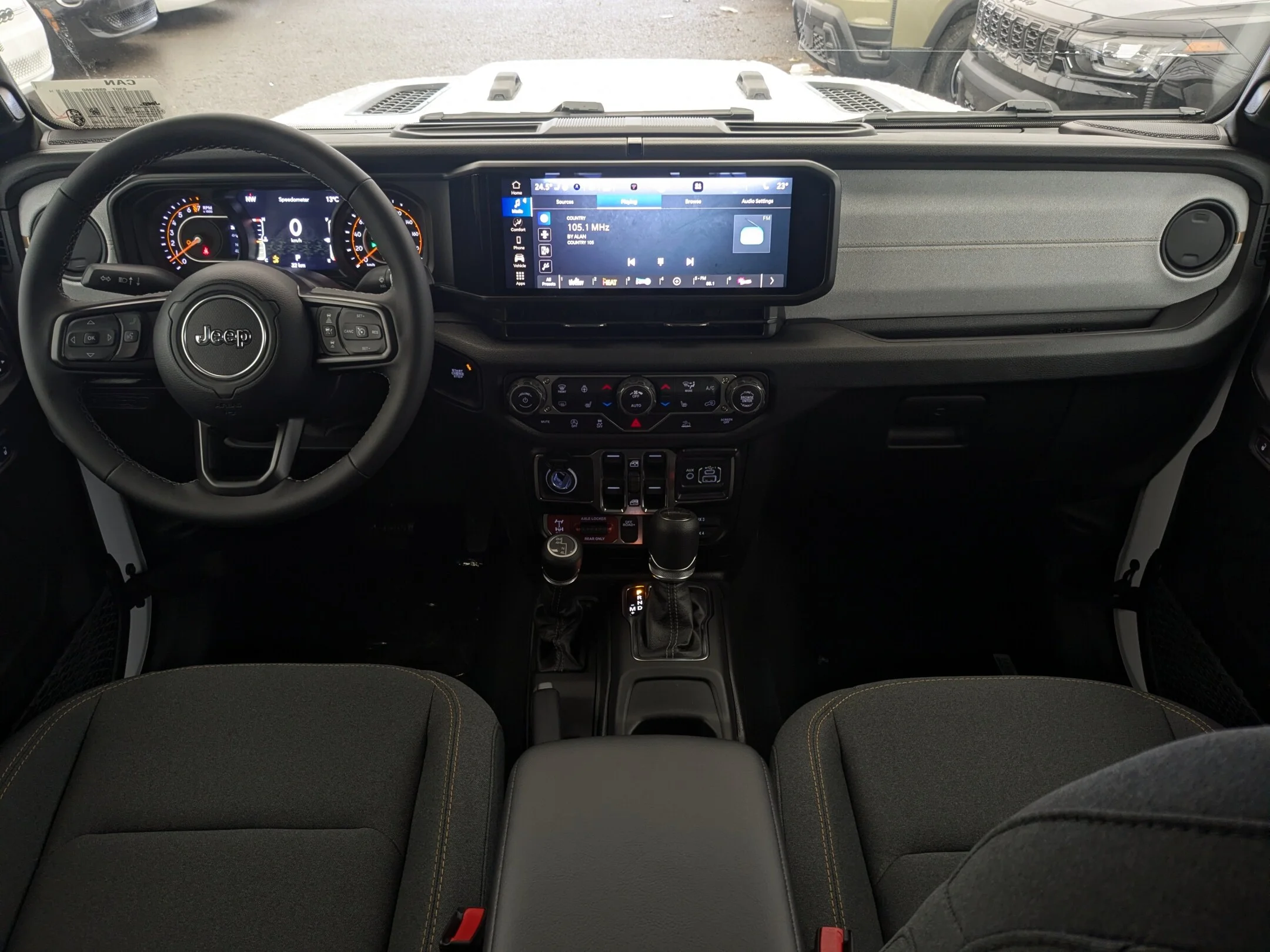 New 2026 White Jeep Willys - - 4x4 - E- Locker Rear Axle - Blk 3-Pc Freedom Top - Heated Seats - Willys Susp & More! image 22