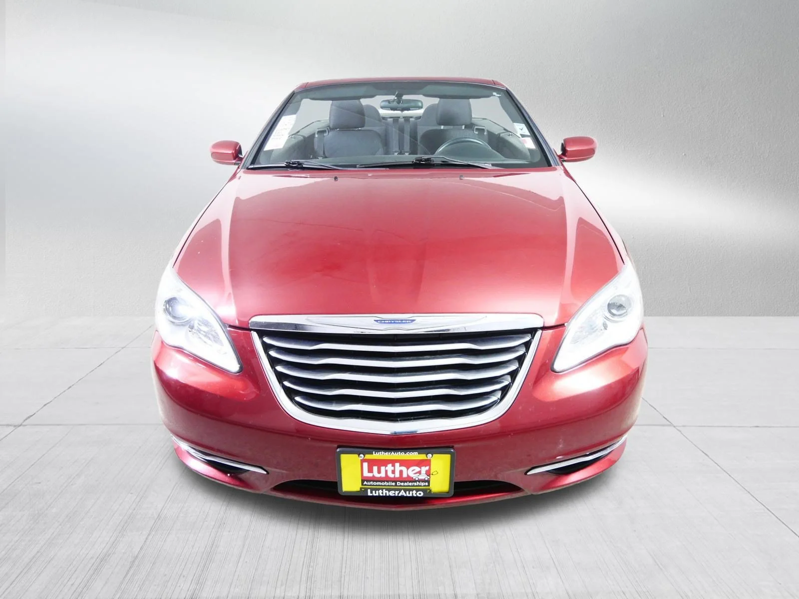 Used 2012 Deep Cherry Red Crystal Pearl Chrysler Touring image 2