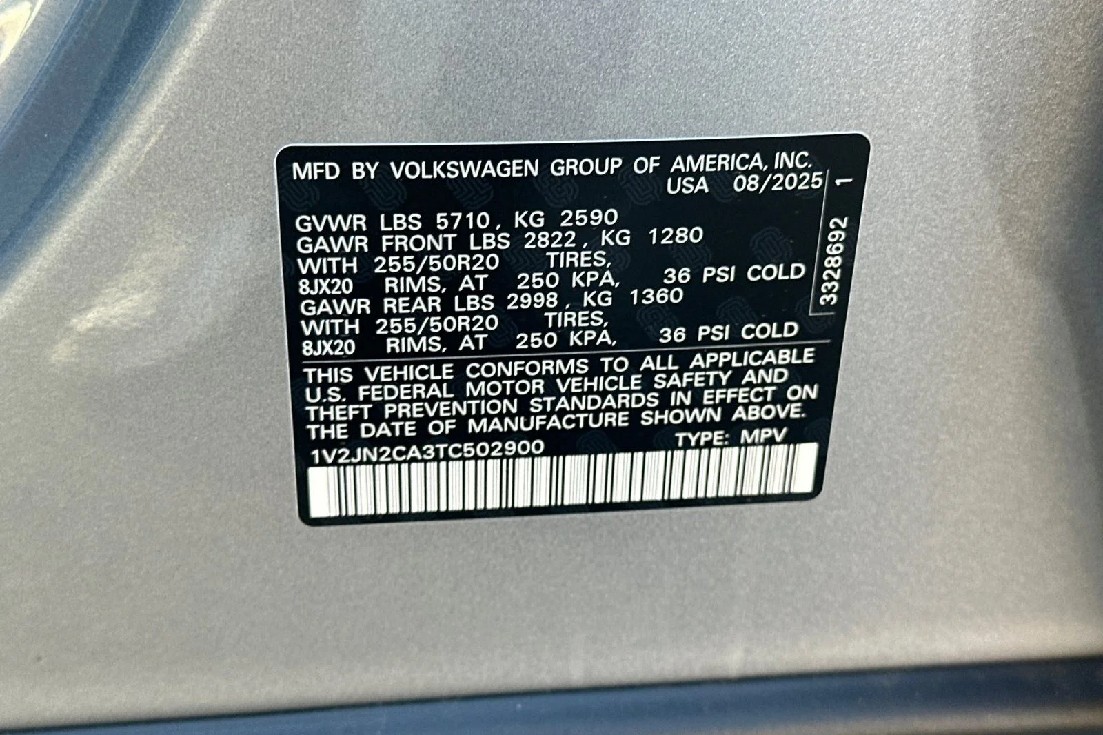 New 2026 Silver Volkswagen 2.0T SE w/Technology image 28