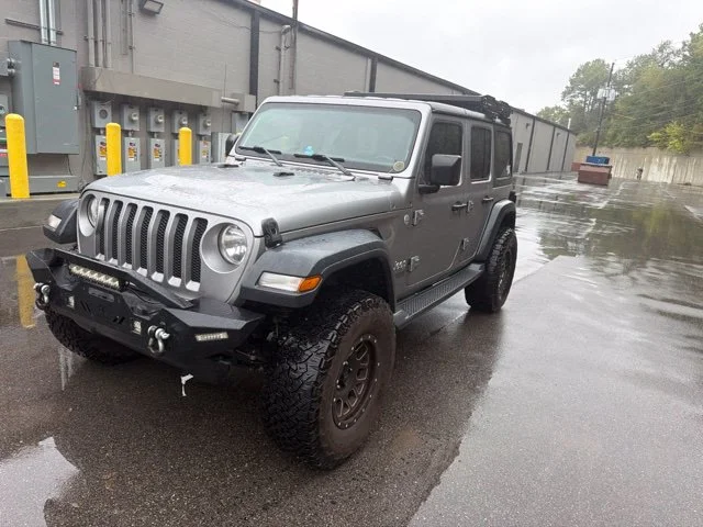 Used 2019 Billet Silver Metallic Clearcoat Jeep Unlimited Sport S image 3