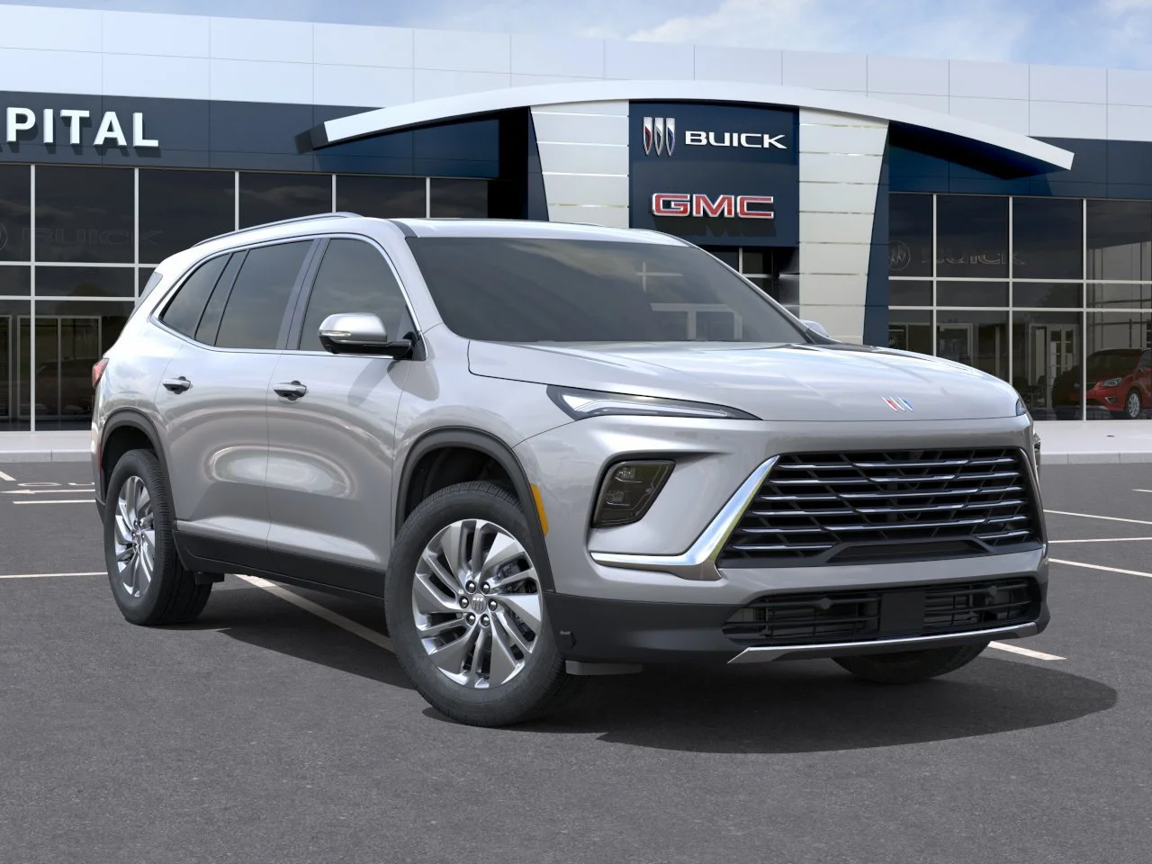 New 2027 Moonstone Grey Metallic Buick Preferred AWD image 7