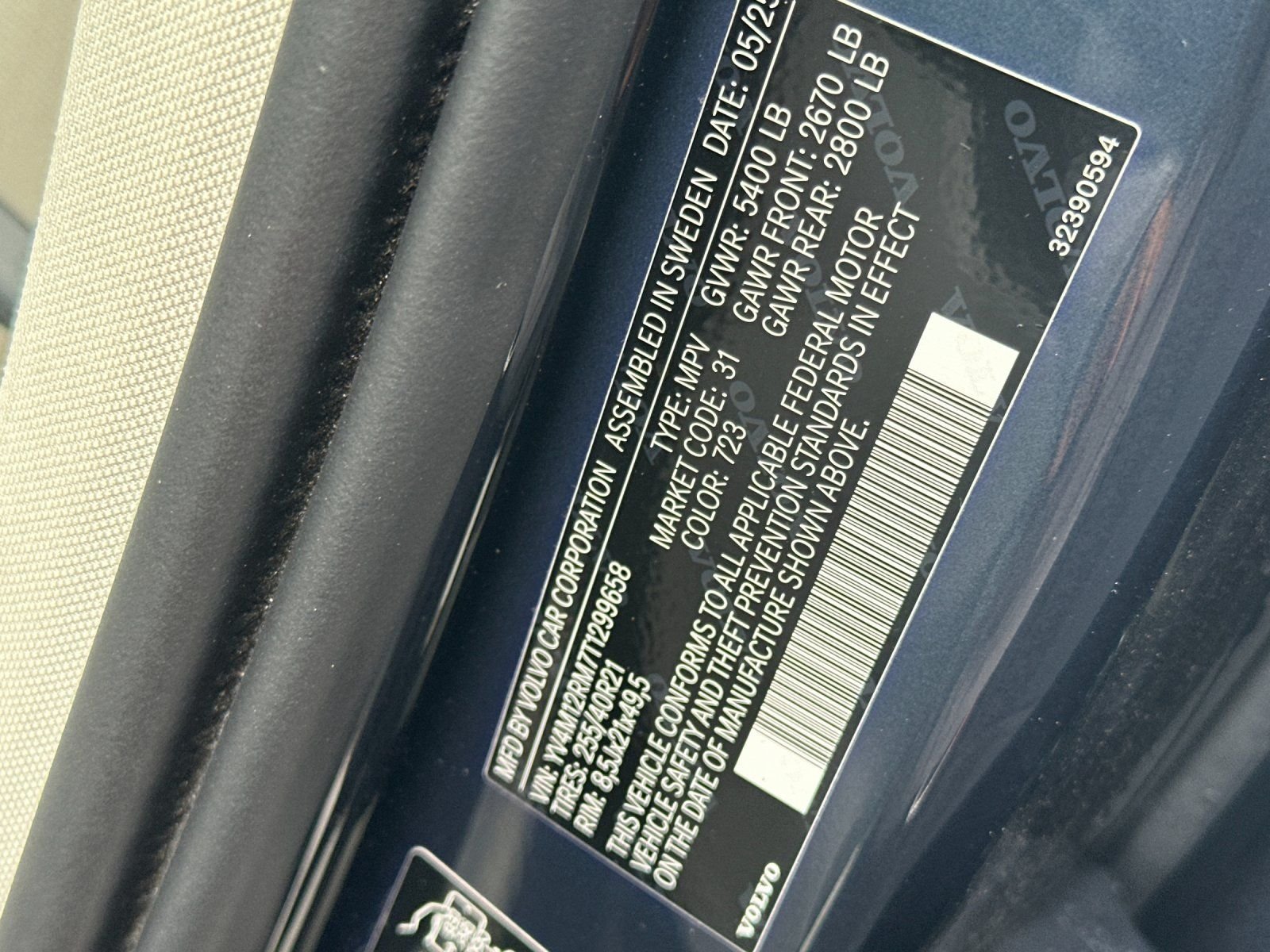 Used 2026 Denim Blue Metallic Volvo B5 Ultra image 26