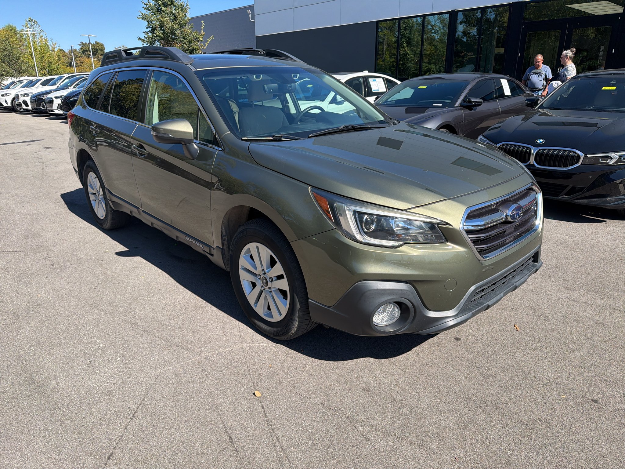 Used 2019 Wilderness Green Metallic Subaru Premium image 2
