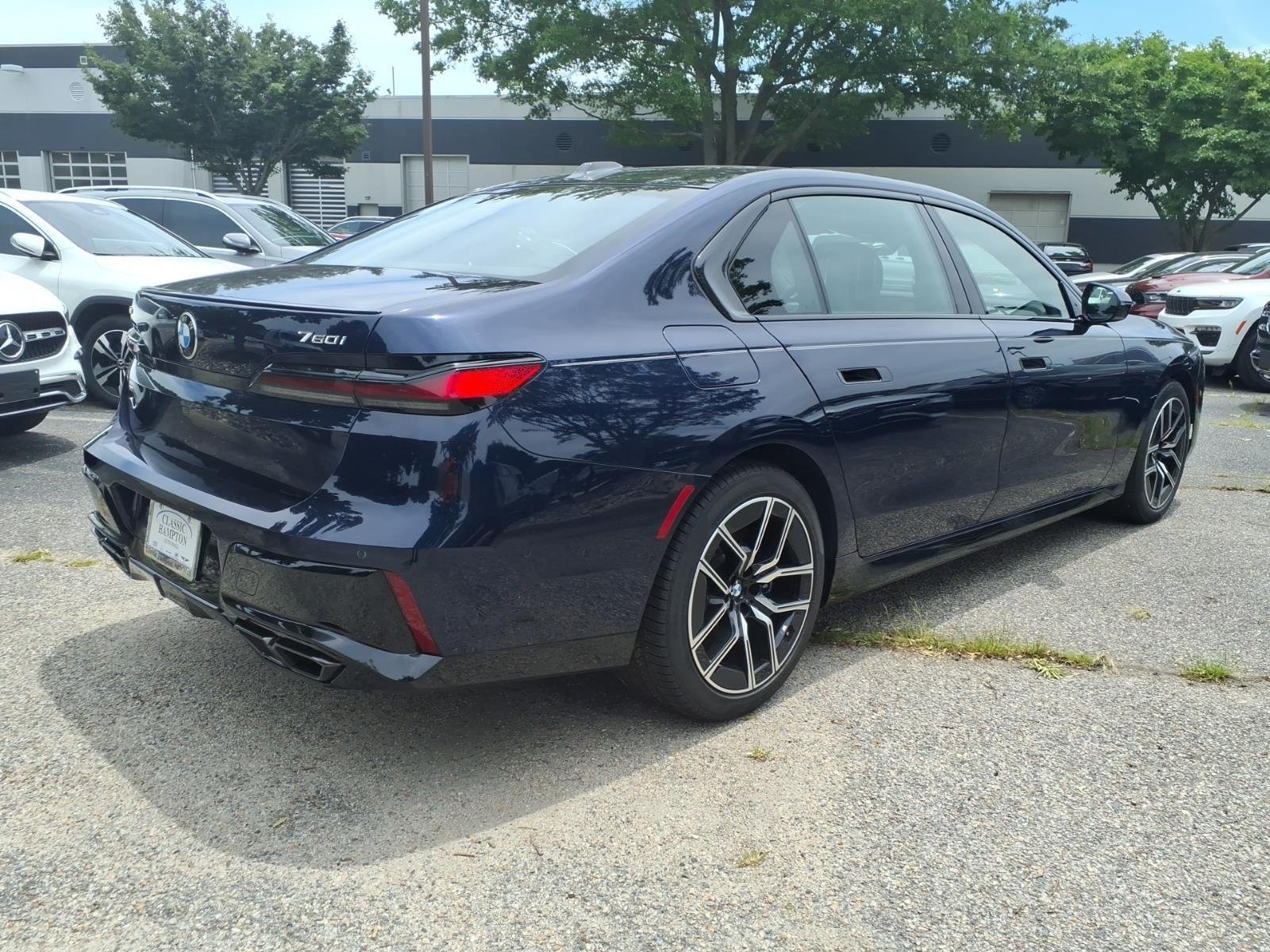 Used 2024 Tanzanite Blue II Metallic BMW 760i xDrive image 6