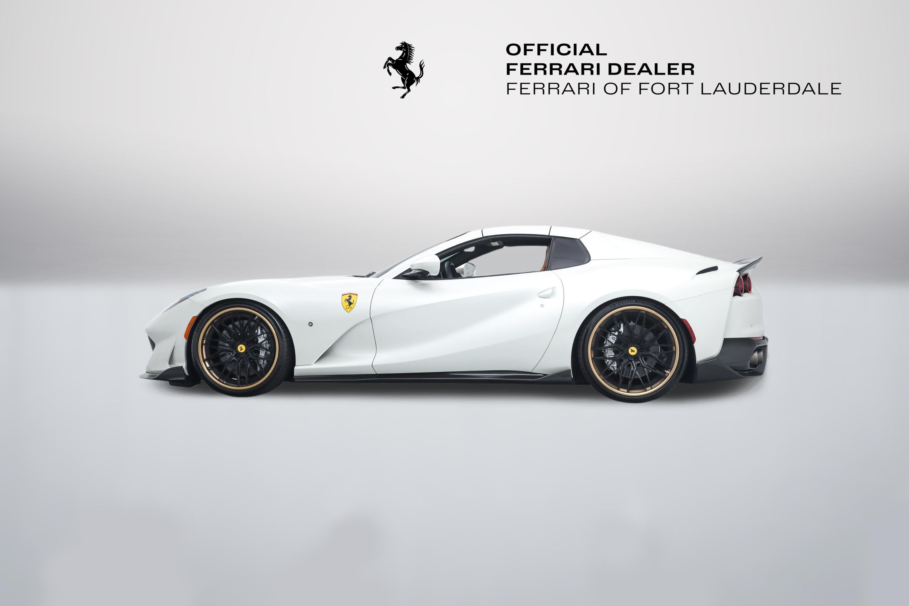 Certified Used 2022 Bianco Fuji Ferrari  image 7