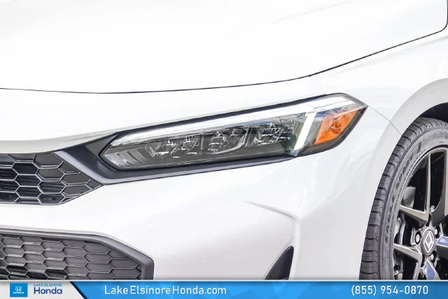New 2026 Platinum White Pearl Honda FWD Sport image 5