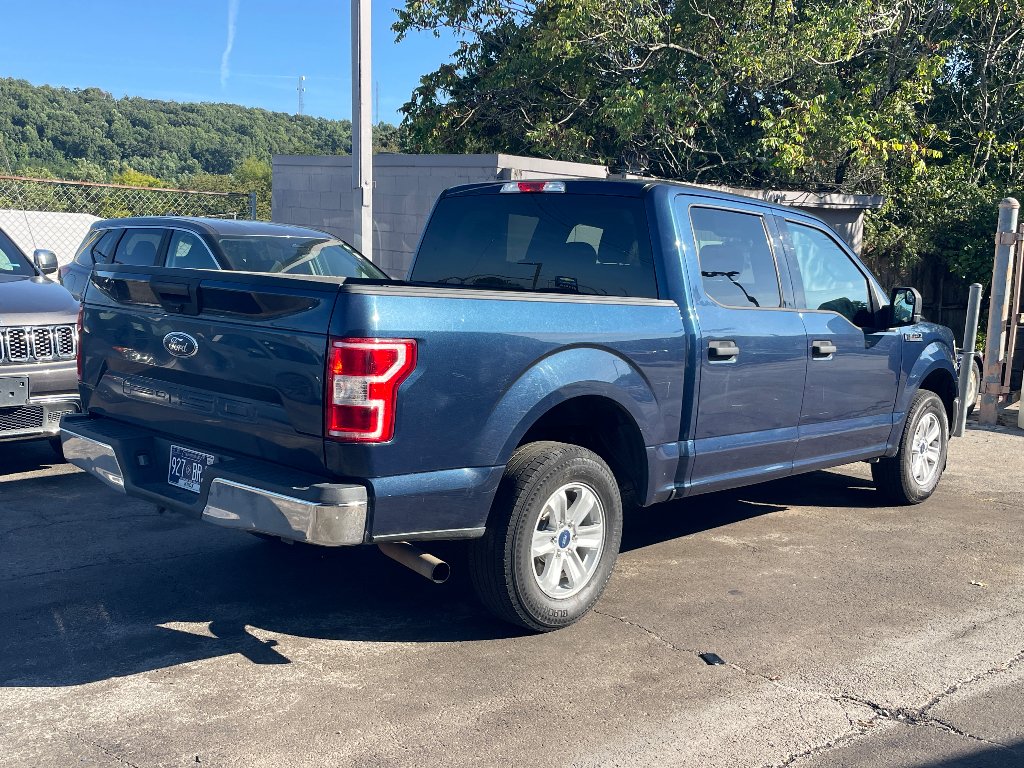 Used 2019 Blue Jeans Metallic Ford XLT image 4
