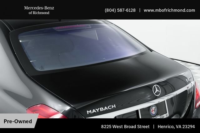 Used 2016 Black Mercedes-Benz Maybach S 600 image 57
