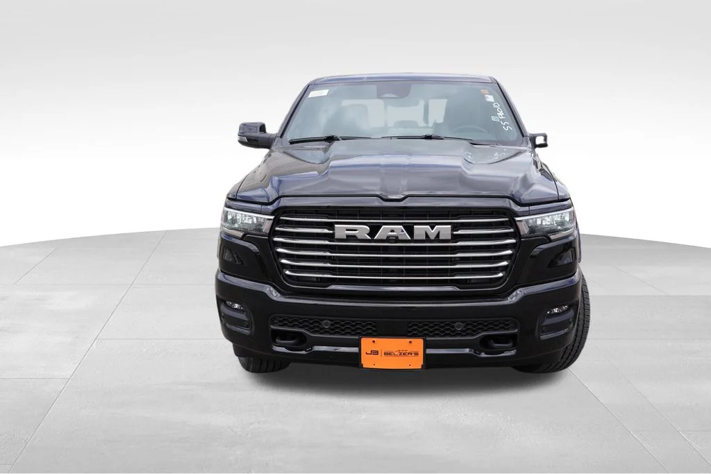 New 2026 Diamond Black Crystal Pearl-Coat Exterior Paint RAM Laramie image 8