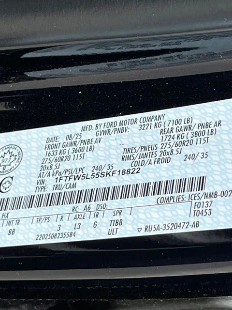 Certified Used 2025 Blue Ford Lariat image 37