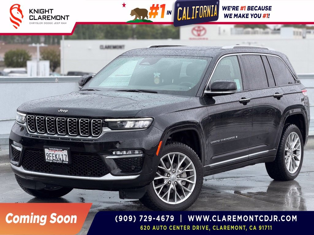 Used 2023 Diamond Black Jeep Summit image 1
