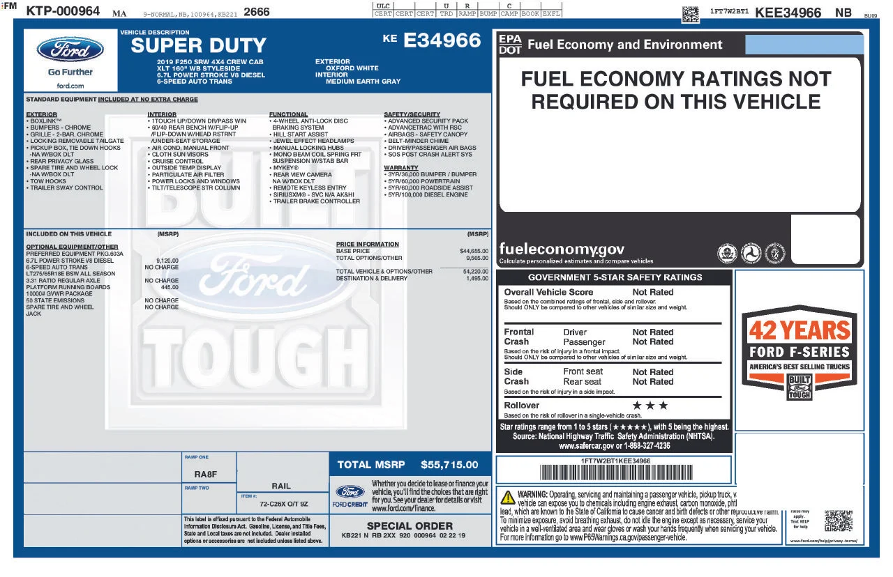Used 2019 Oxford White Ford XLT image 49