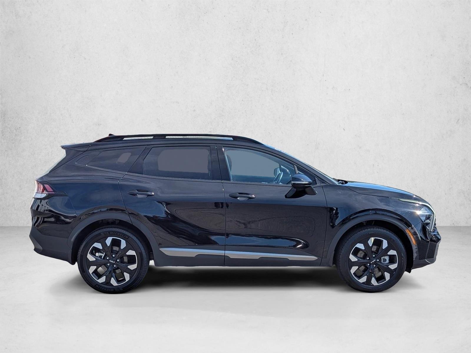 Used 2023 Ebony Black Kia X-Line image 4