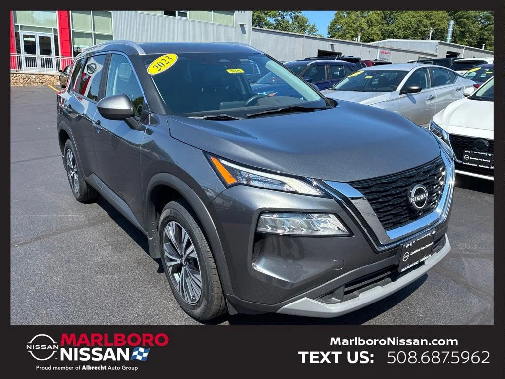 Certified Used 2023 Gray Nissan SV image 1