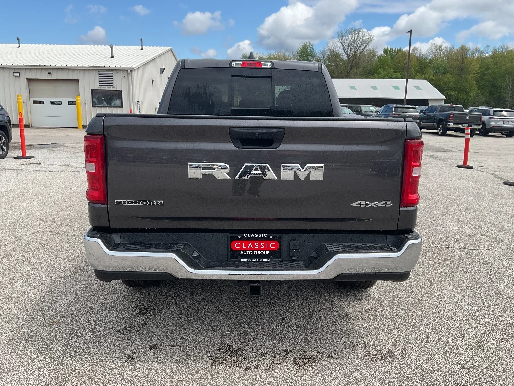 New 2026 Granite Crystal Metallic Clearcoat RAM Big Horn Crew Cab 4x4 5
