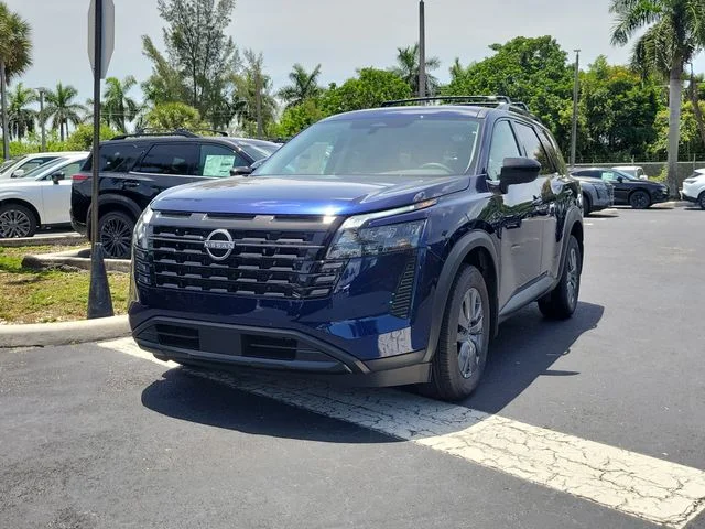 New 2026 Deep Ocean Blue Pearl Nissan SV image 22