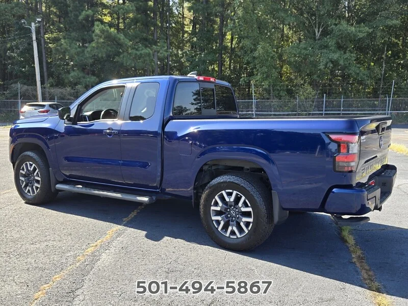 Used 2022 Deep Blue Pearl NISSAN SV image 3