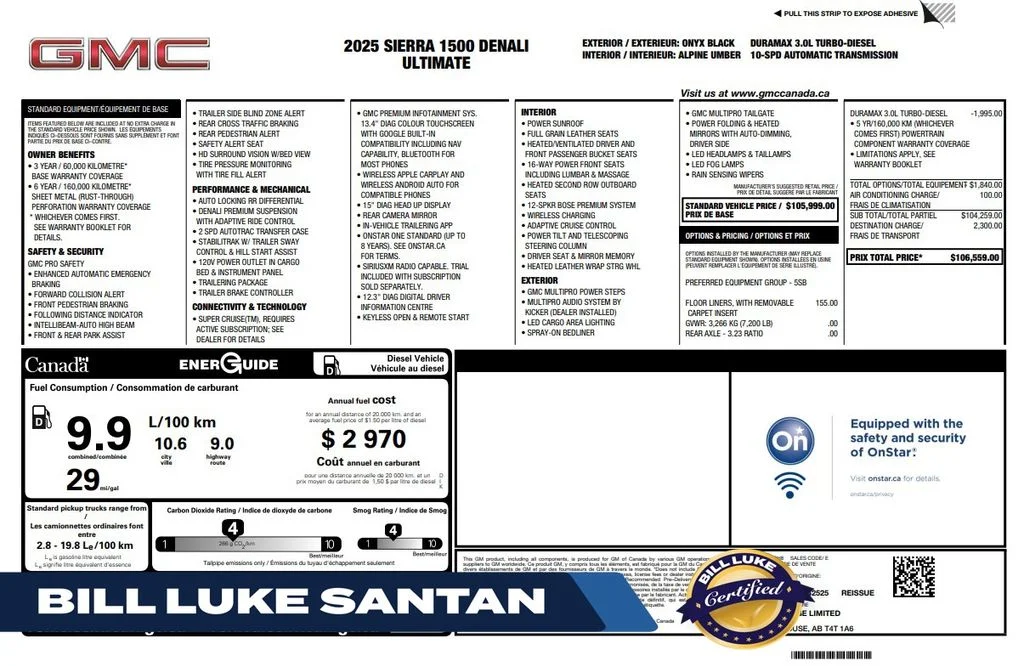 2025 GMC Sierra Denali Ultimate 4WD Crew Cab Short Box's photo