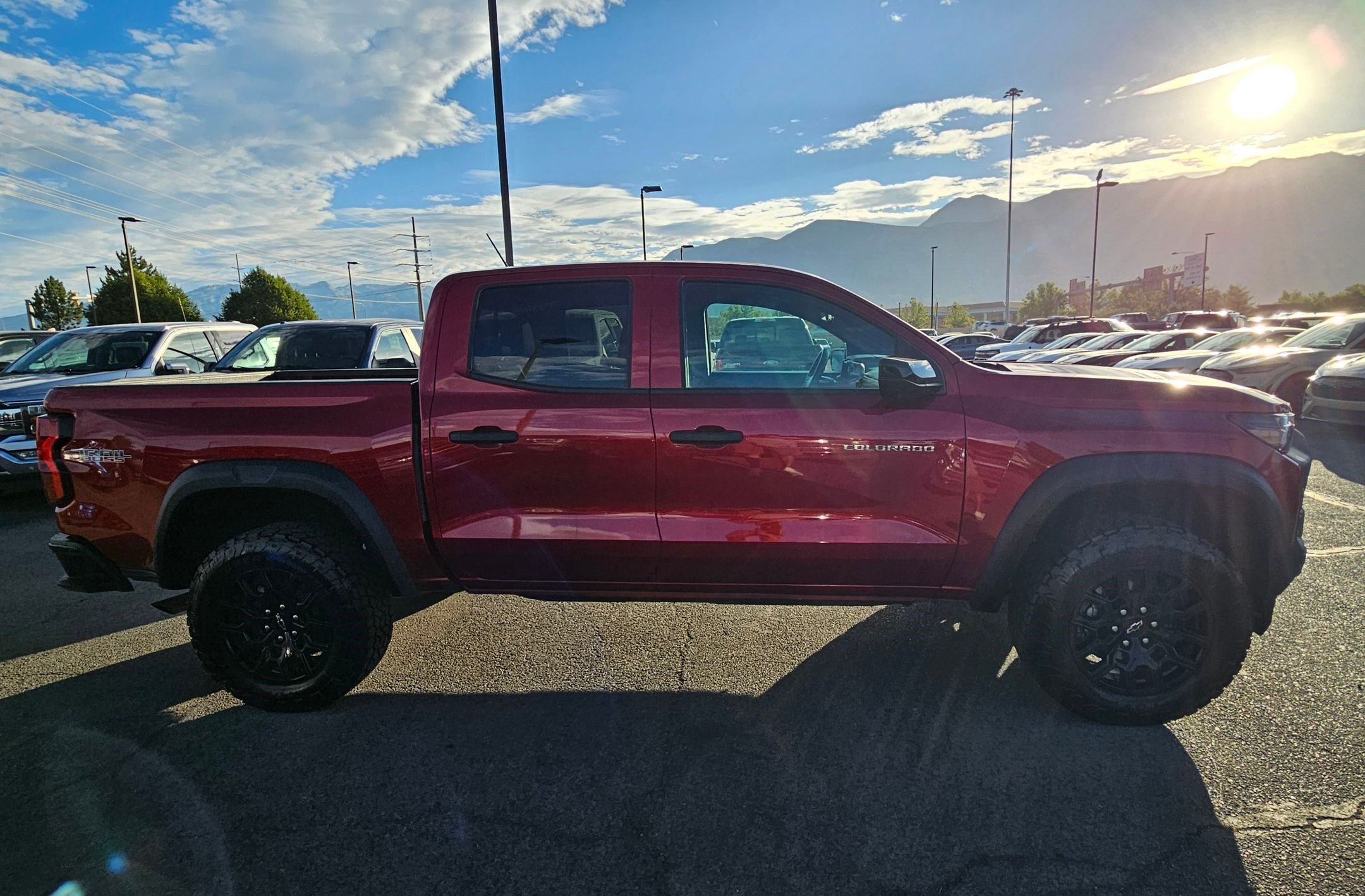 Used 2024 Radiant Red Chevrolet 4WD Trail Boss image 2