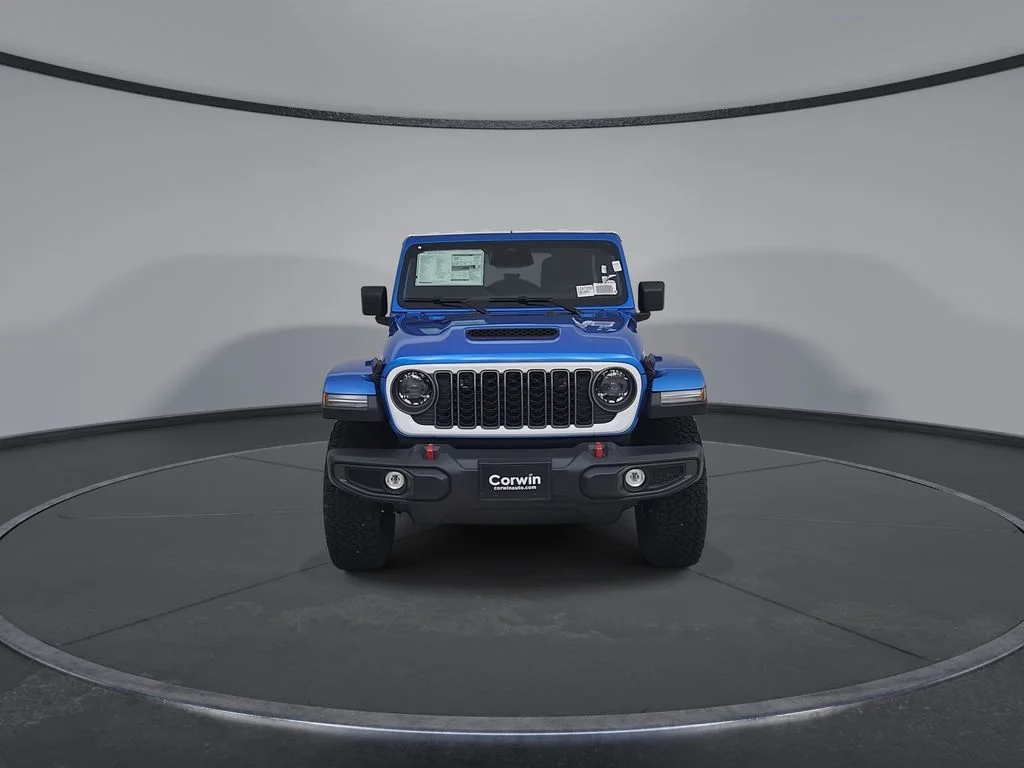 New 2026 Hydro Blue Pearl-Coat Exterior Paint Jeep Rubicon image 5