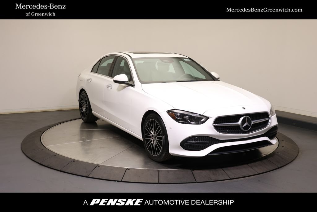 Certified Used 2023 Polar White Mercedes-Benz C 300 image 1