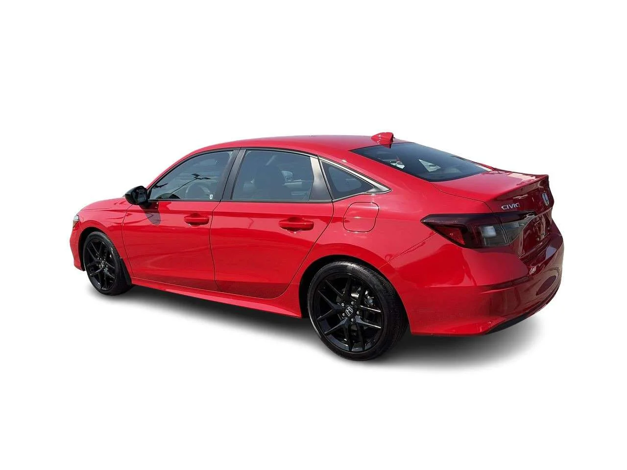 Used 2025 Rallye Red Honda Sport eCVT Sedan Certified Pre-Owned   No Accident image 9
