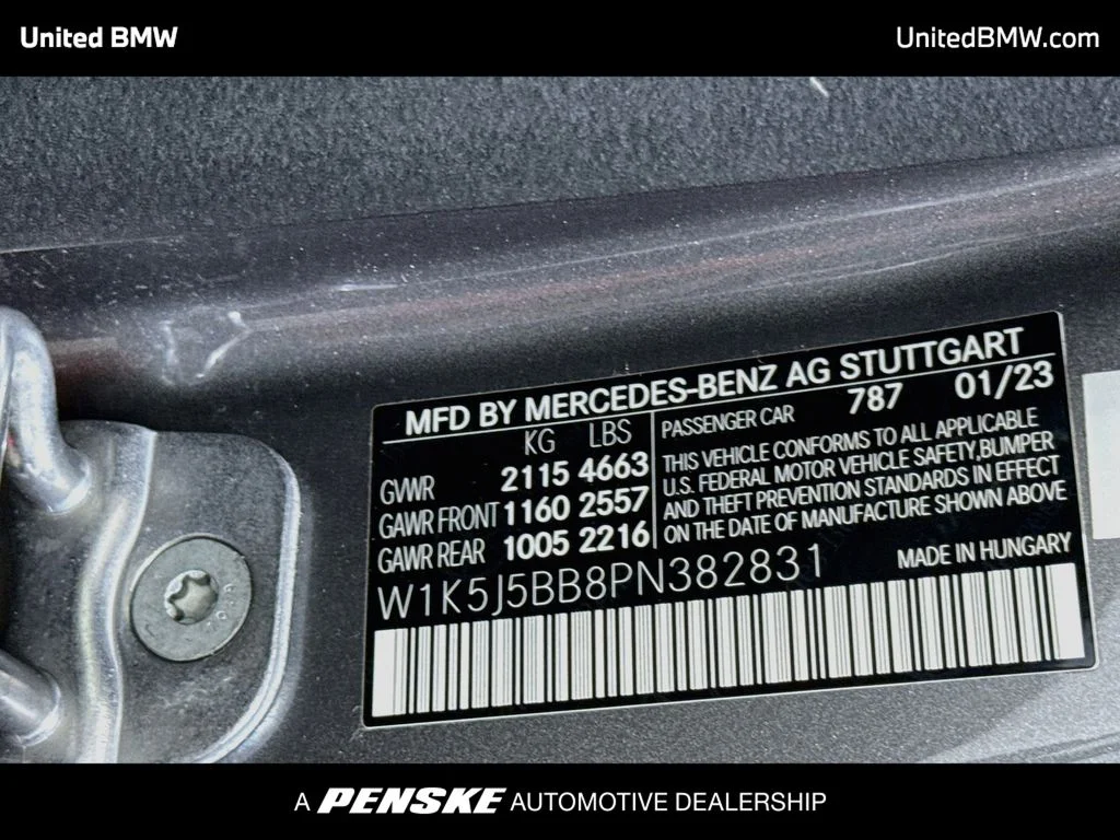 Used 2023 Mountain Gray Metallic Mercedes-Benz CLA 35 AMG® image 21