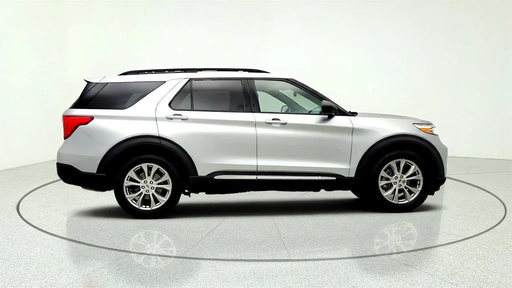 Used 2020 Iconic Silver Metallic Ford XLT 4WD w/ Twin Panel Moonroof & Co-Pilot360 Assist+ image 4