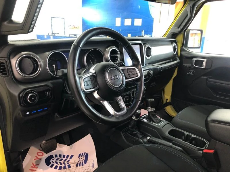 Used 2023 Yellow Jeep Rubicon 4xe image 18