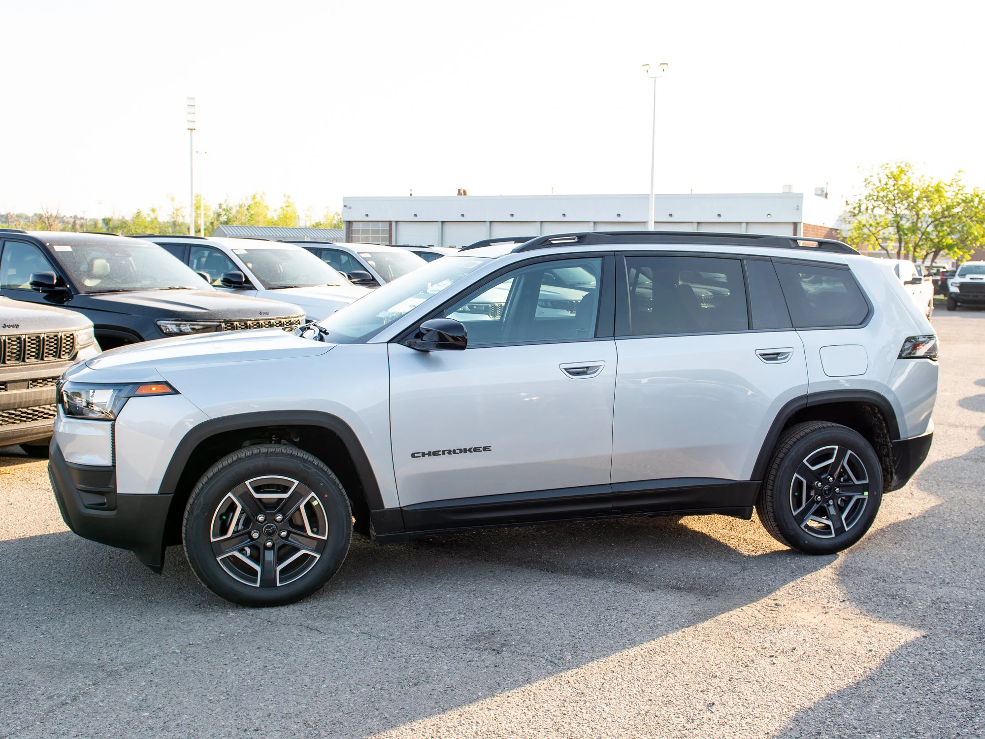 New 2026 Silver Jeep Laredo * Hybrid image 2