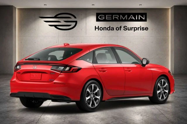New 2026 Rallye Red Honda Sport Touring Hybrid image 3