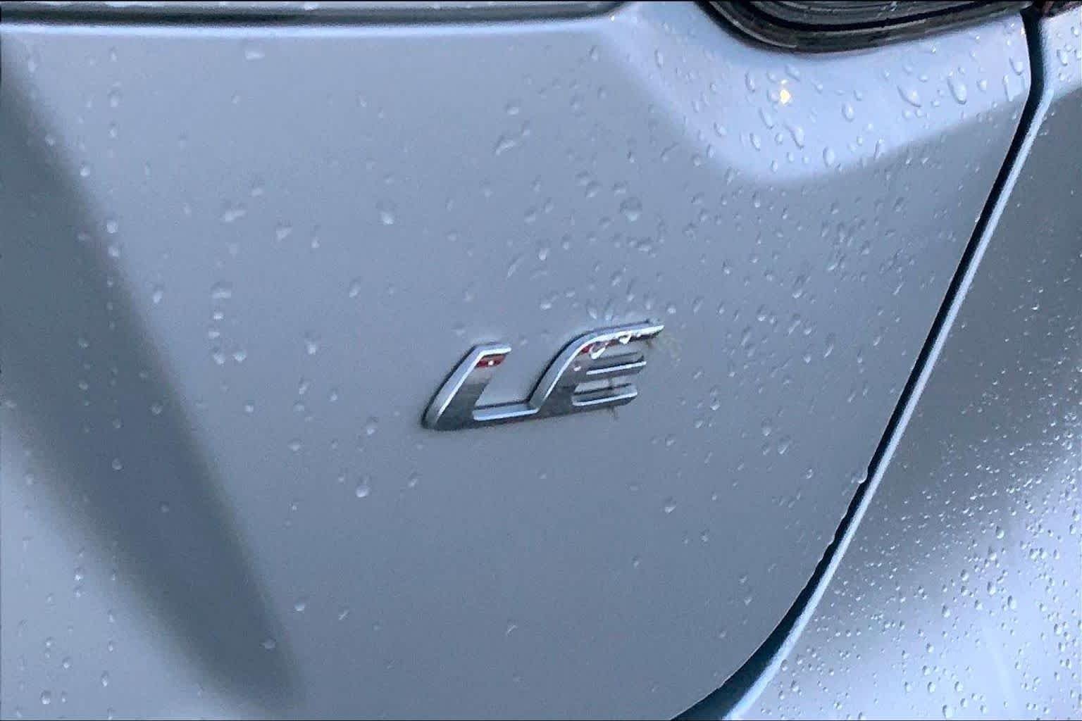 Used 2024 Classic Silver Metallic Toyota LE image 10