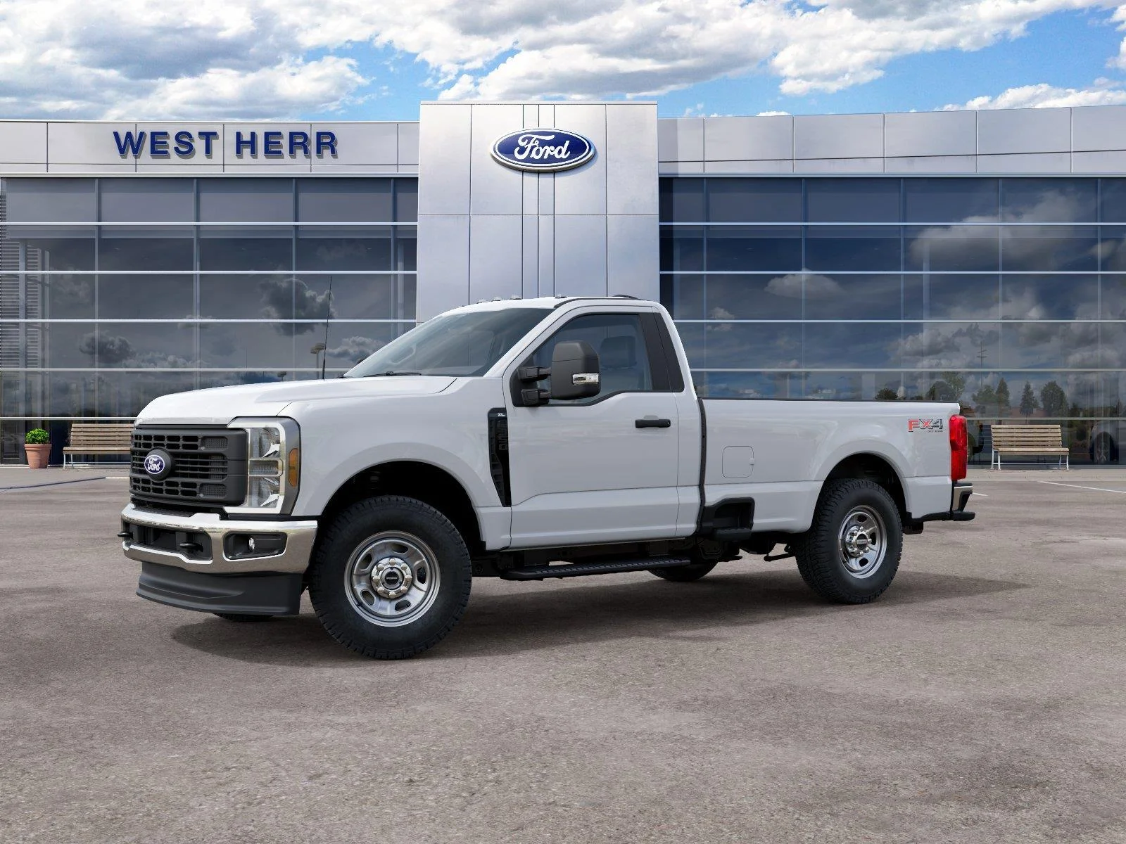 New 2027 Oxford White Ford F-350® XL image 2