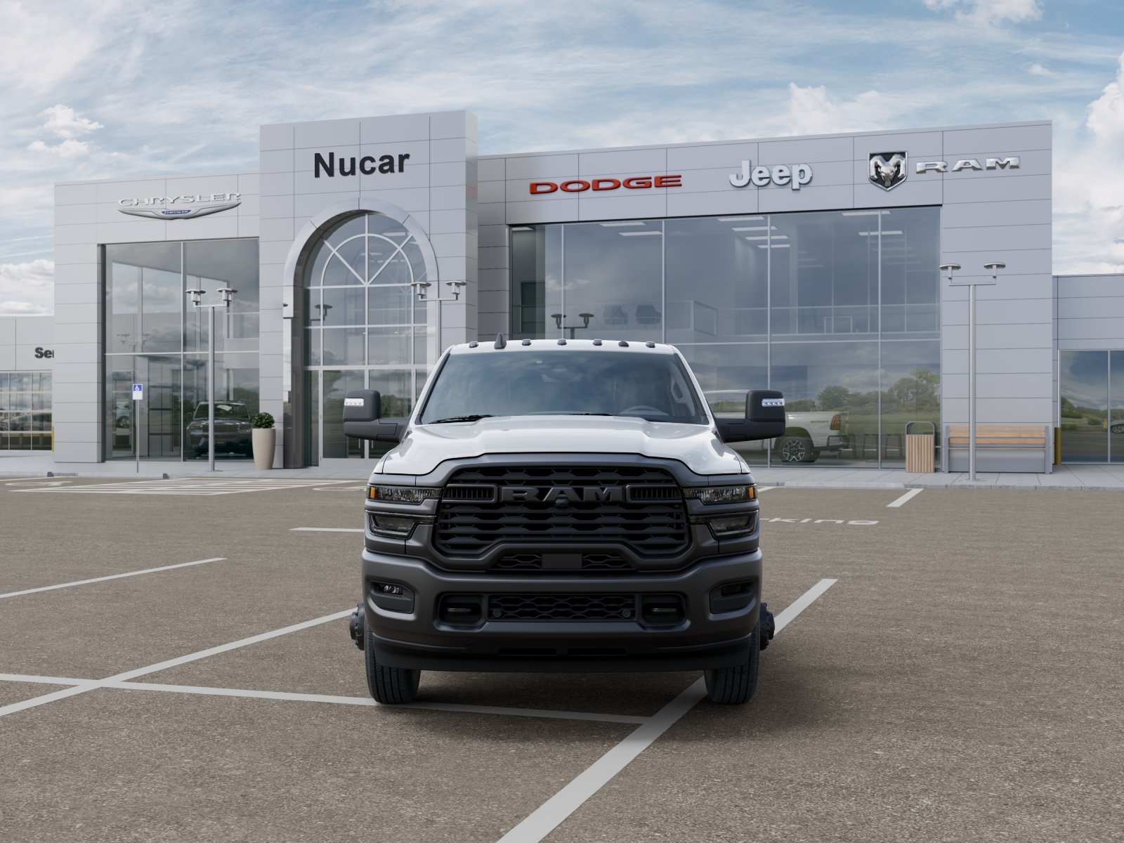 New 2026 Bright White Clear-Coat Exterior Paint RAM Tradesman image 23