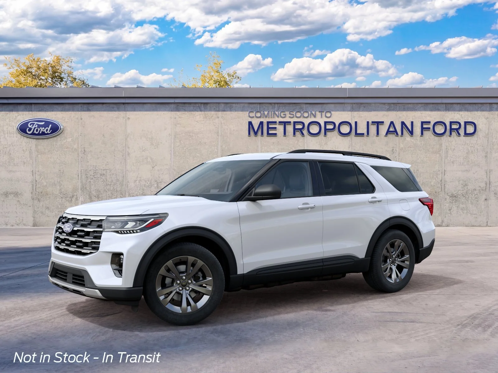 New 2027 Star White Metallic Tri-Coat Ford Active image 1