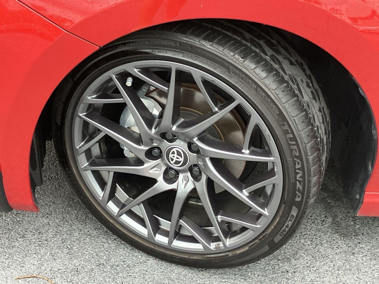 Used 2025 Red (Supersonic Red) Toyota SE image 9