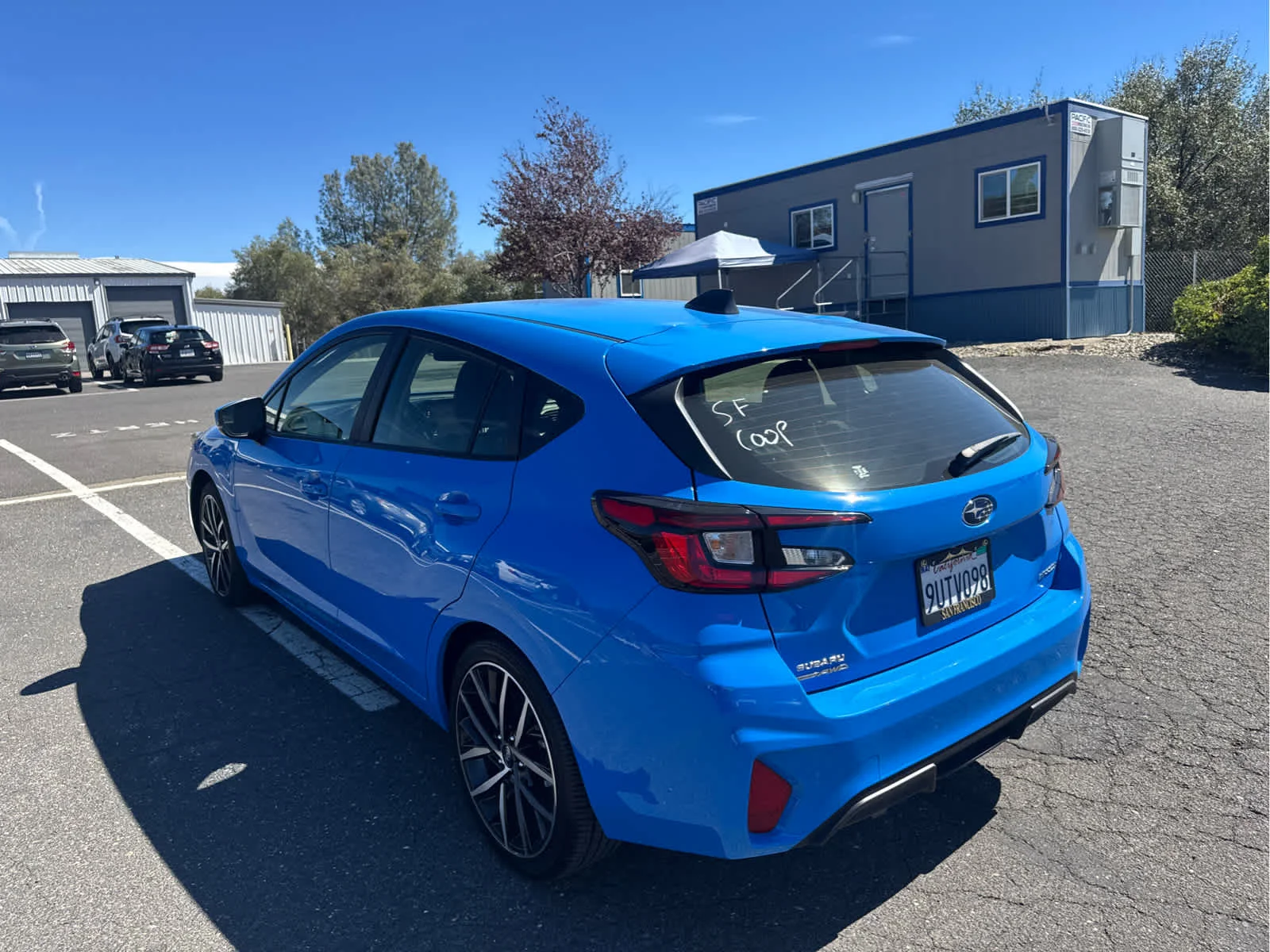 Used 2025 Oasis Blue Pearl Subaru Sport image 7