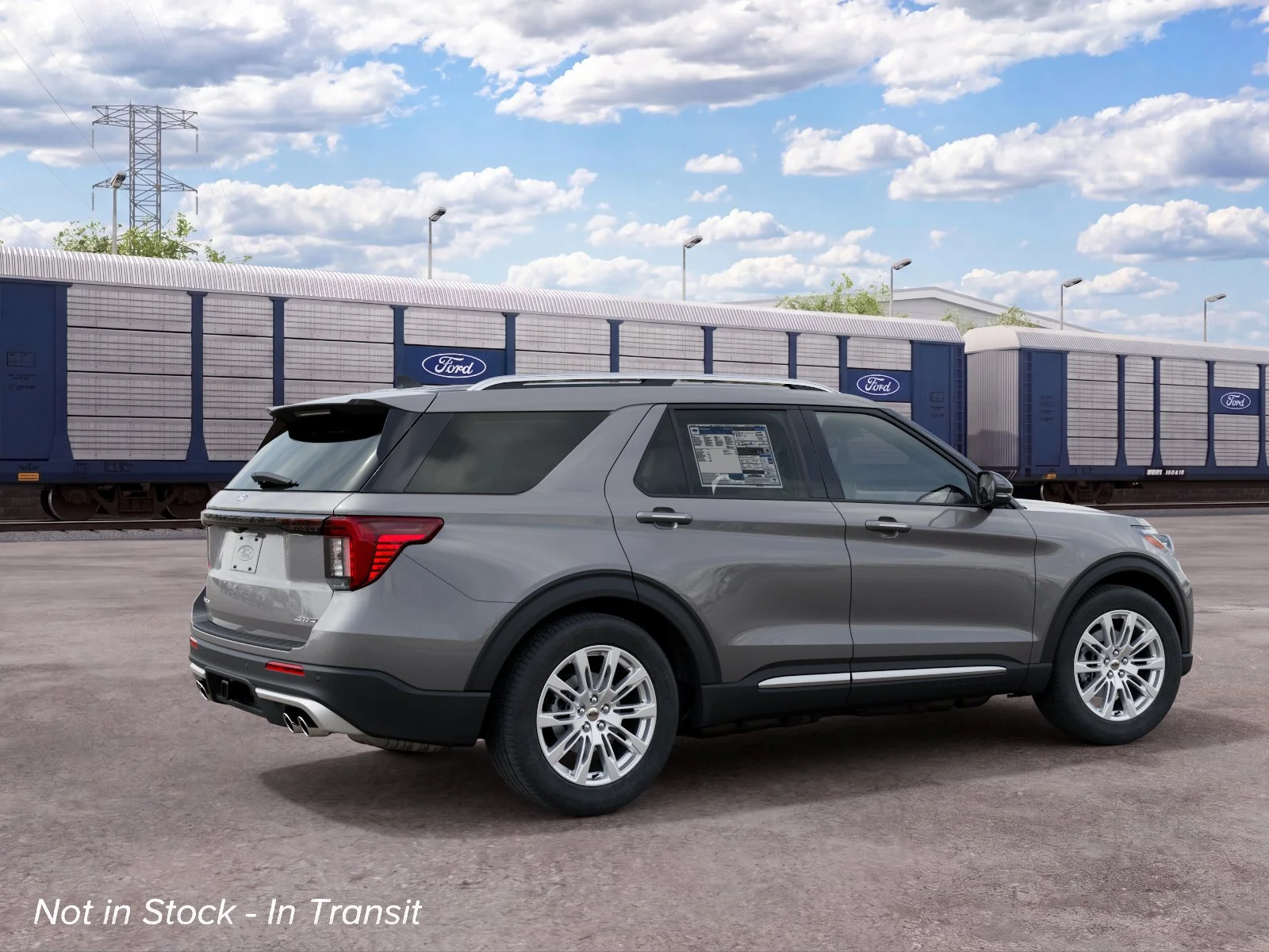 New 2027 Carbonized Gray Metallic Ford Platinum™ image 35