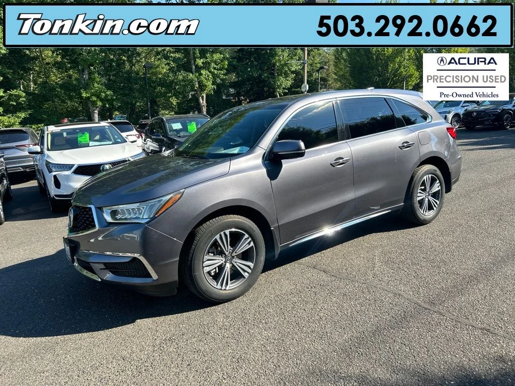 Used 2018 Modern Steel Metallic Acura SH-AWD image 8