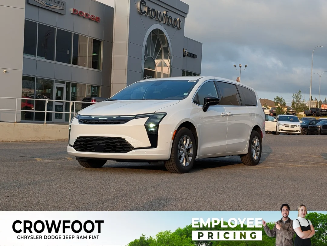 New 2027 White Chrysler Select - - AWD - 3.6L Pentastar V6 - Safety Sphere Pkg - Power Sunroof & More! image 1