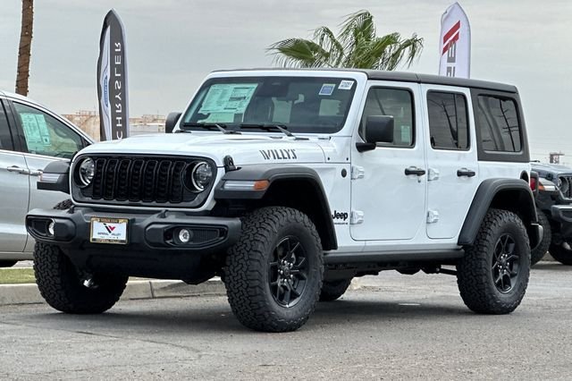 New 2026 Bright White Clear-Coat Exterior Paint Jeep Willys image 7