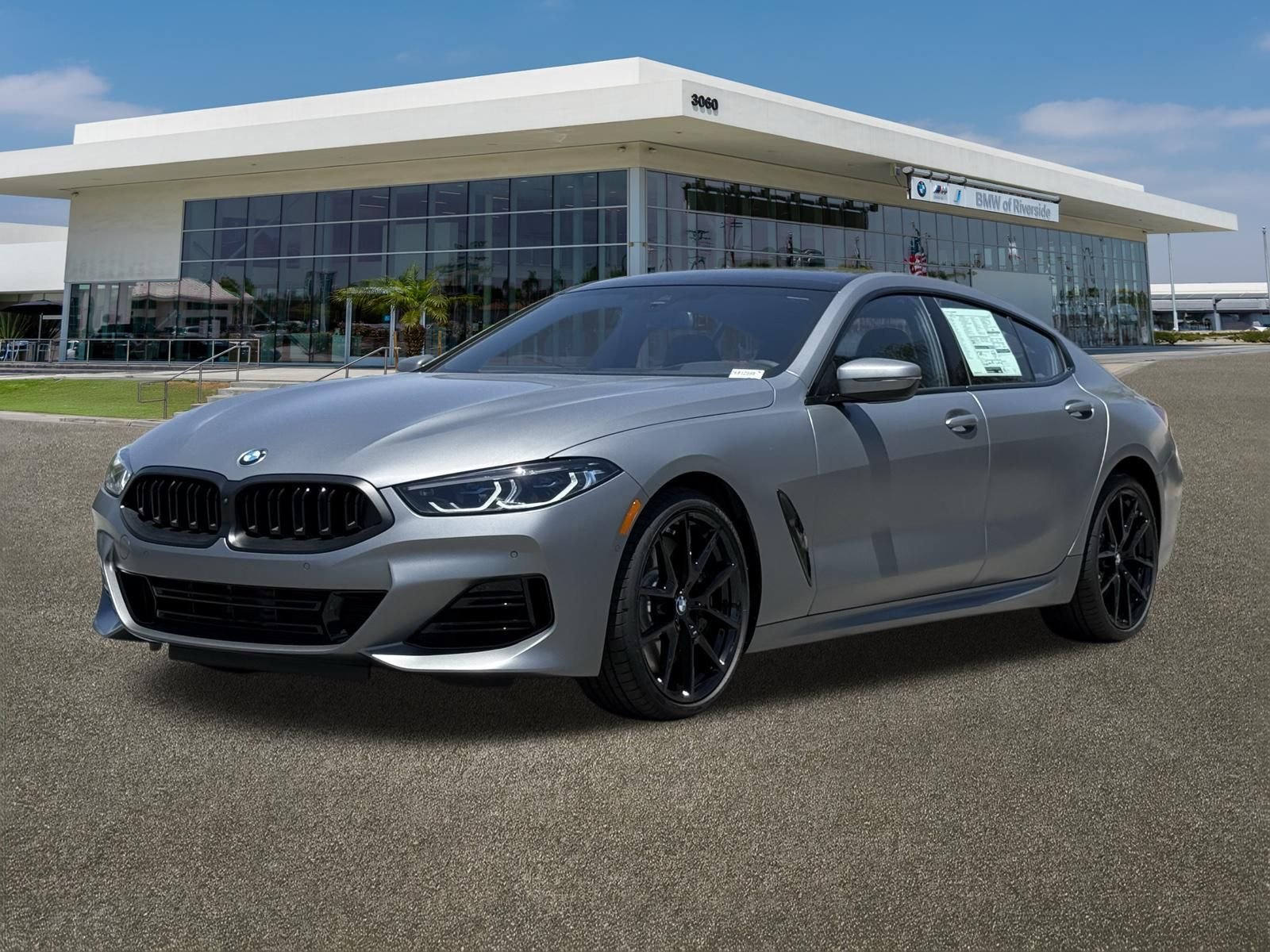 New 2026 Frozen Pure Grey Metallic BMW 840i Gran Coupe image 4