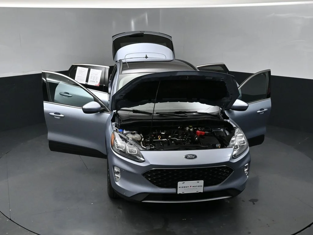 Used 2022 Blue Ford Titanium image 41