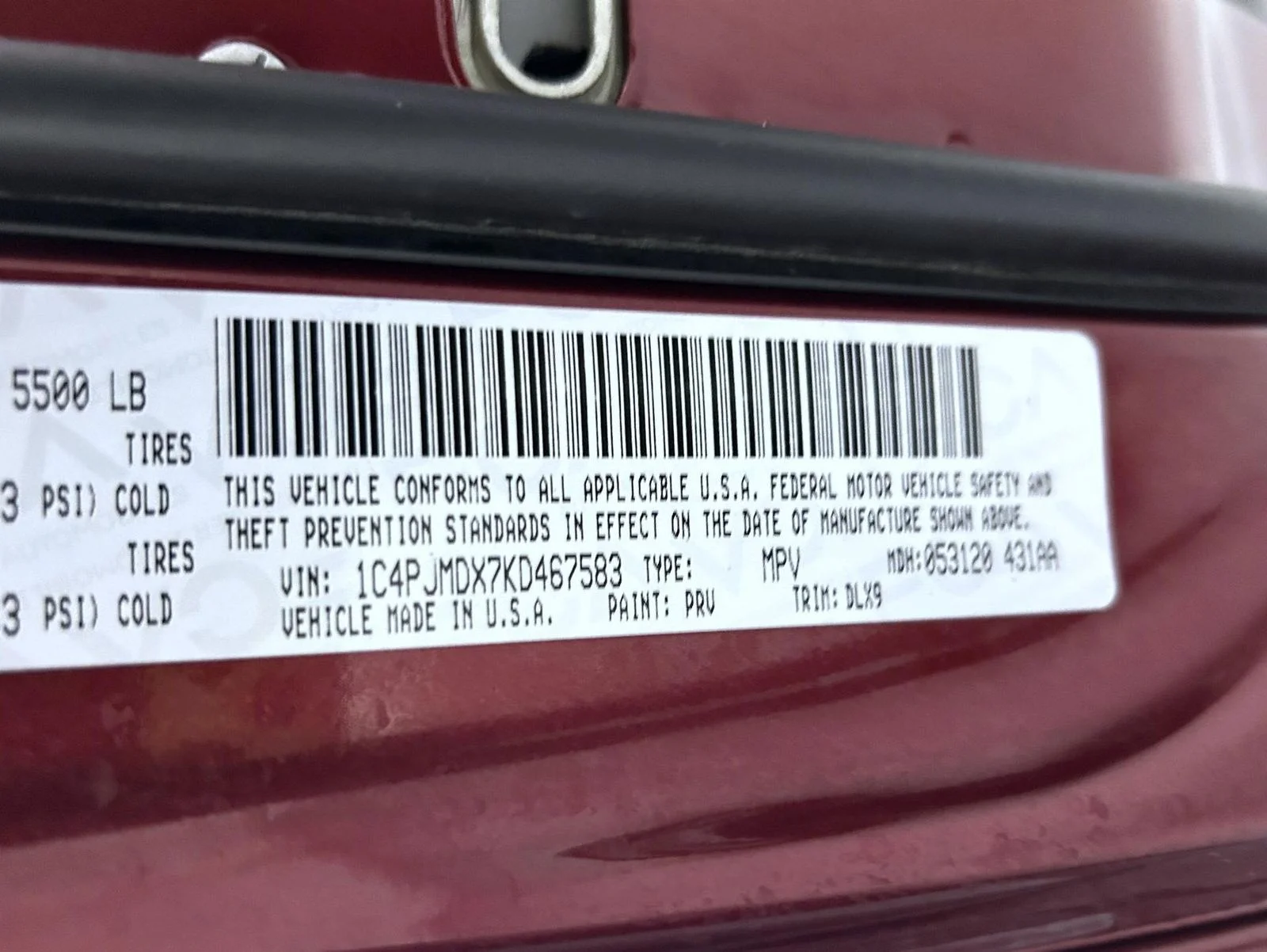 Used 2019 Red Jeep Limited image 25