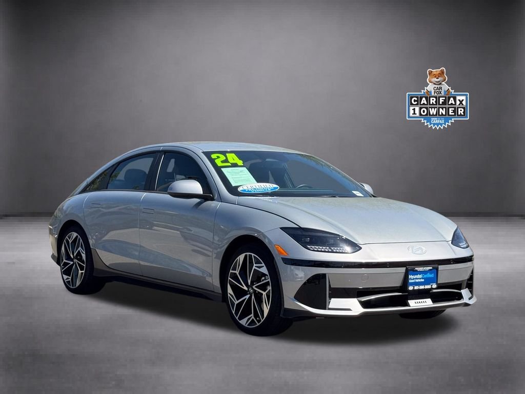 Certified 2024 Hyundai IONIQ 6 SEL with VIN KMHM34AA3RA079545 for sale in Moreno Valley, CA