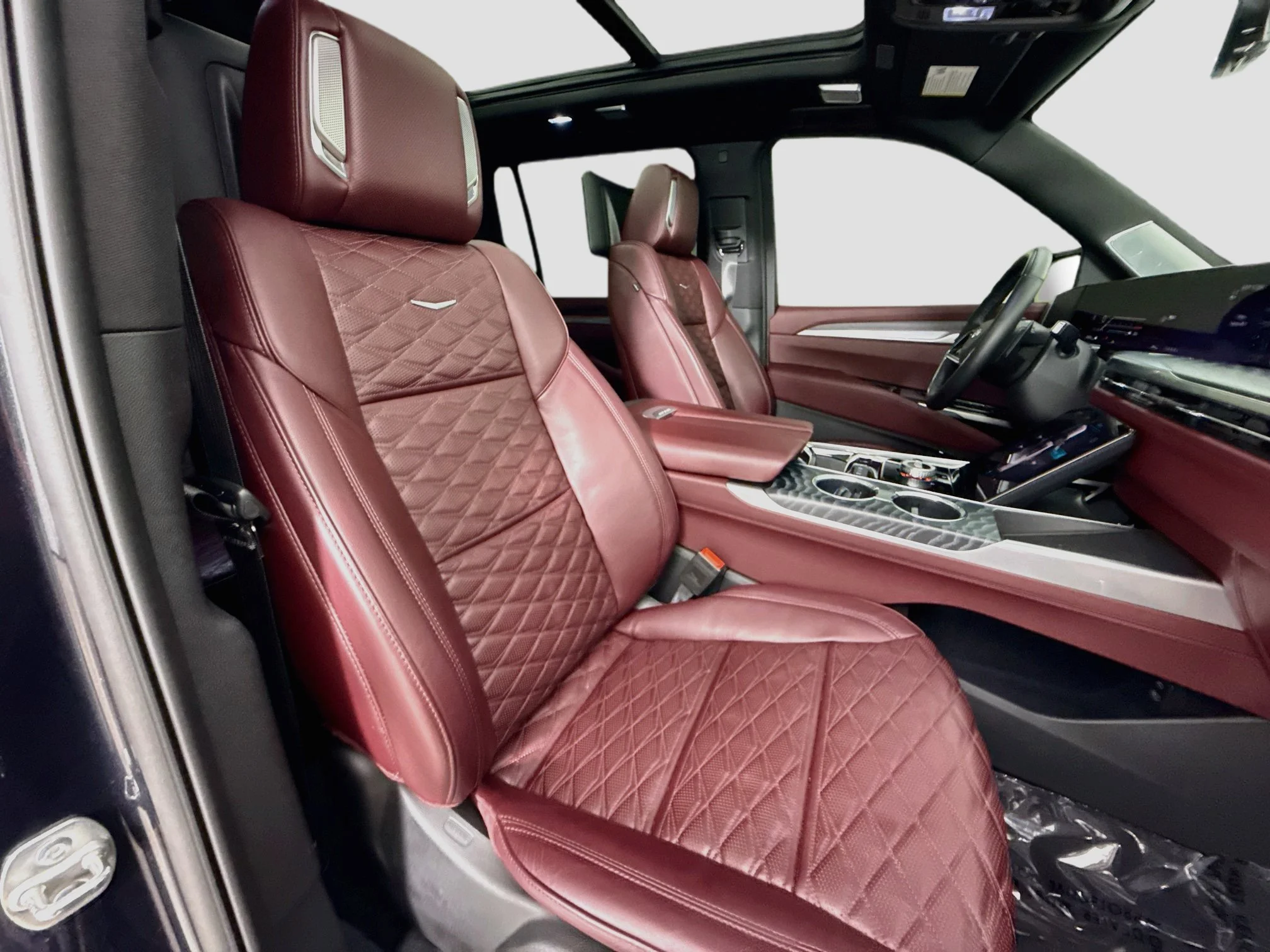 Used 2025 Galactic Gray Metallic Cadillac Sport image 33
